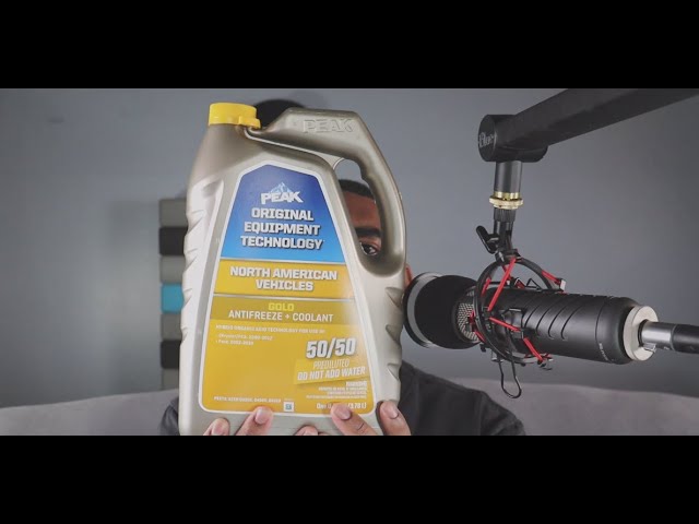 Review & DEMO PEAK OET Extended Life Gold 50/50 Prediluted Antifreeze/Coolant