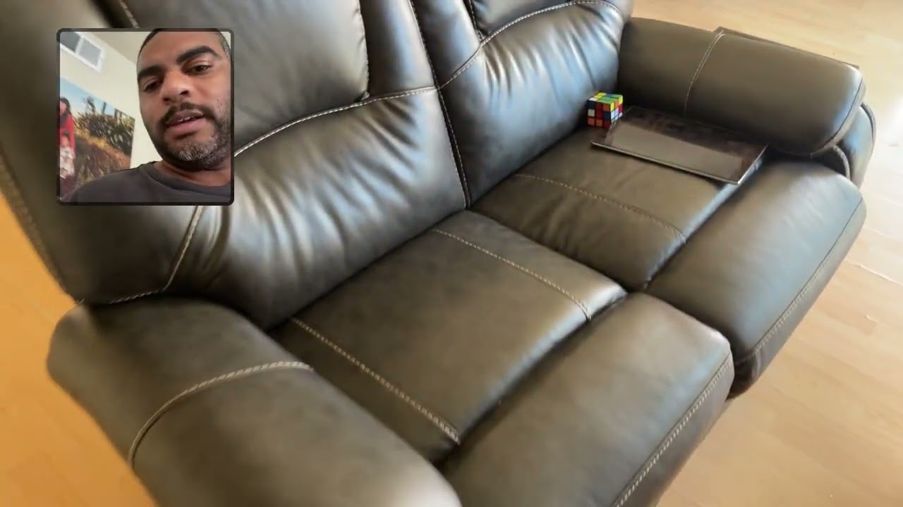 HomeRoots 157″ X 82″ X 82″ Brown Sofa Love Review