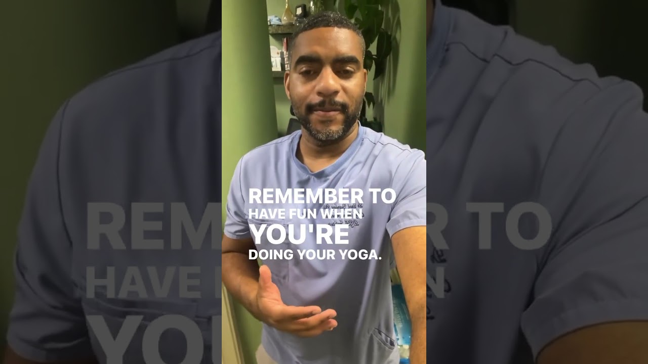 Yoga tip, have fun Enjoying yoga is important #yoga #yogapose #yogapractice #restorativeyoga