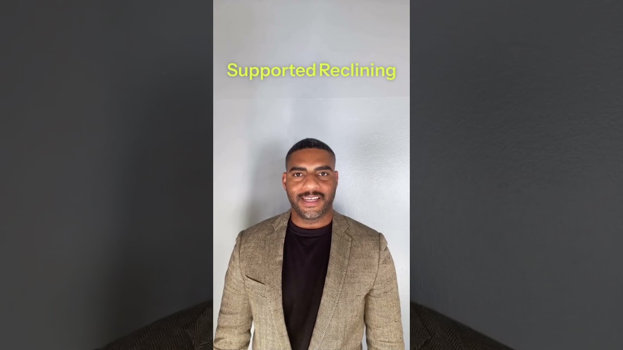 Supported Reclining Hero Pose Relax deeply and open the chest gently